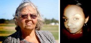 Left: Julieka’s Grandmother Carol Roe. Right: Julieka Dhu, Courtesy Carol Roe.