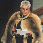 Making international headlines Ken Wyatt and his cloak