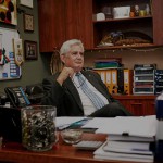 Ken Wyatt in his office